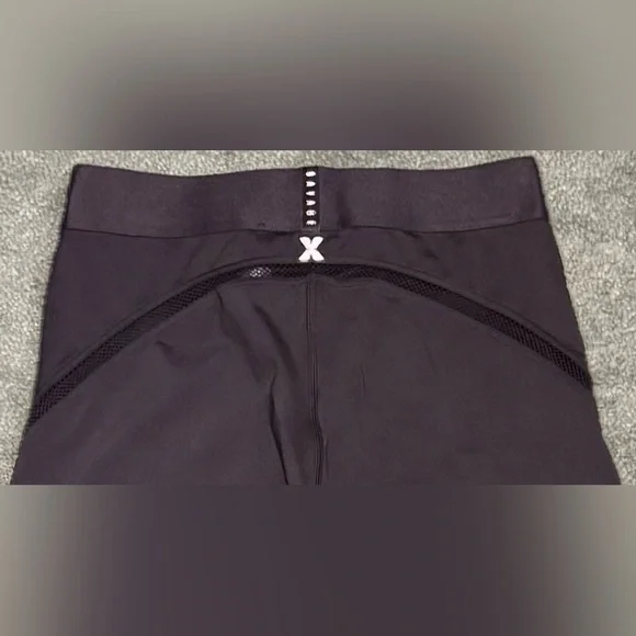 Savage X Fenty Flow High Waisted Trimmed Mesh Leggings MEDIUM - Picture 4 of 9